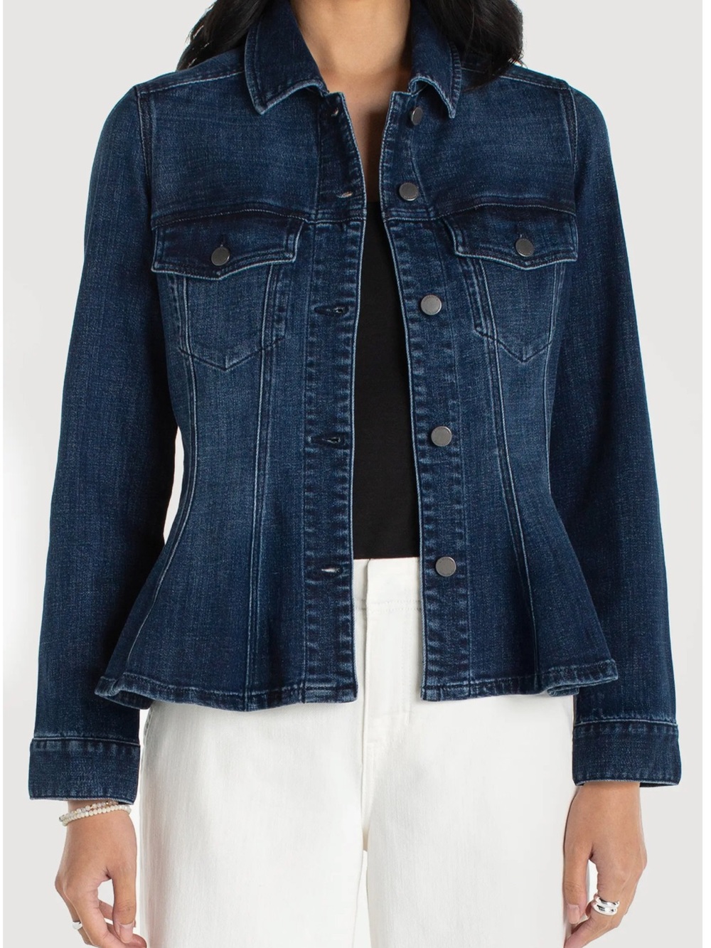NWT (size small) Fit & Flare Denim Trucker Jacket
Liverpool Los Angeles